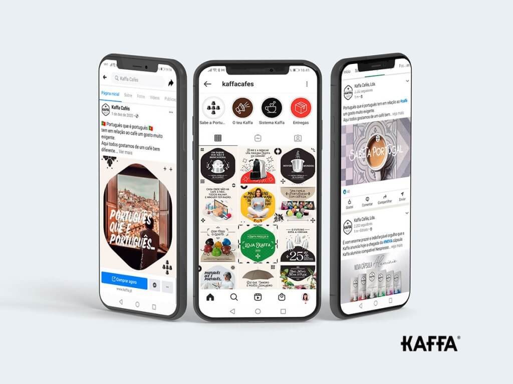 Estratégia de Social Media para Kaffa Cafés - Portfolio Mind Forward