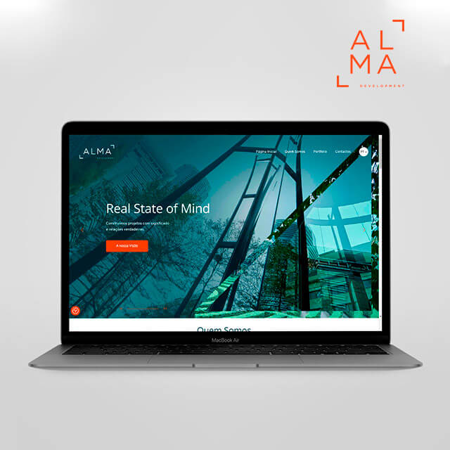 ALMA Development - Website Institucional - Portfolio Mind Forward_640
