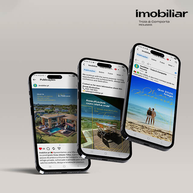 Redefinição de redes sociais da Imobiliar