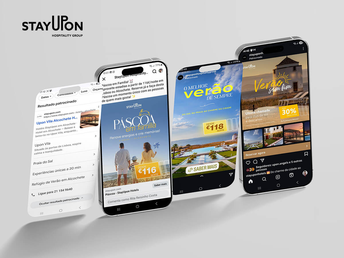 Campanhas digitais para StayUpon Hotels